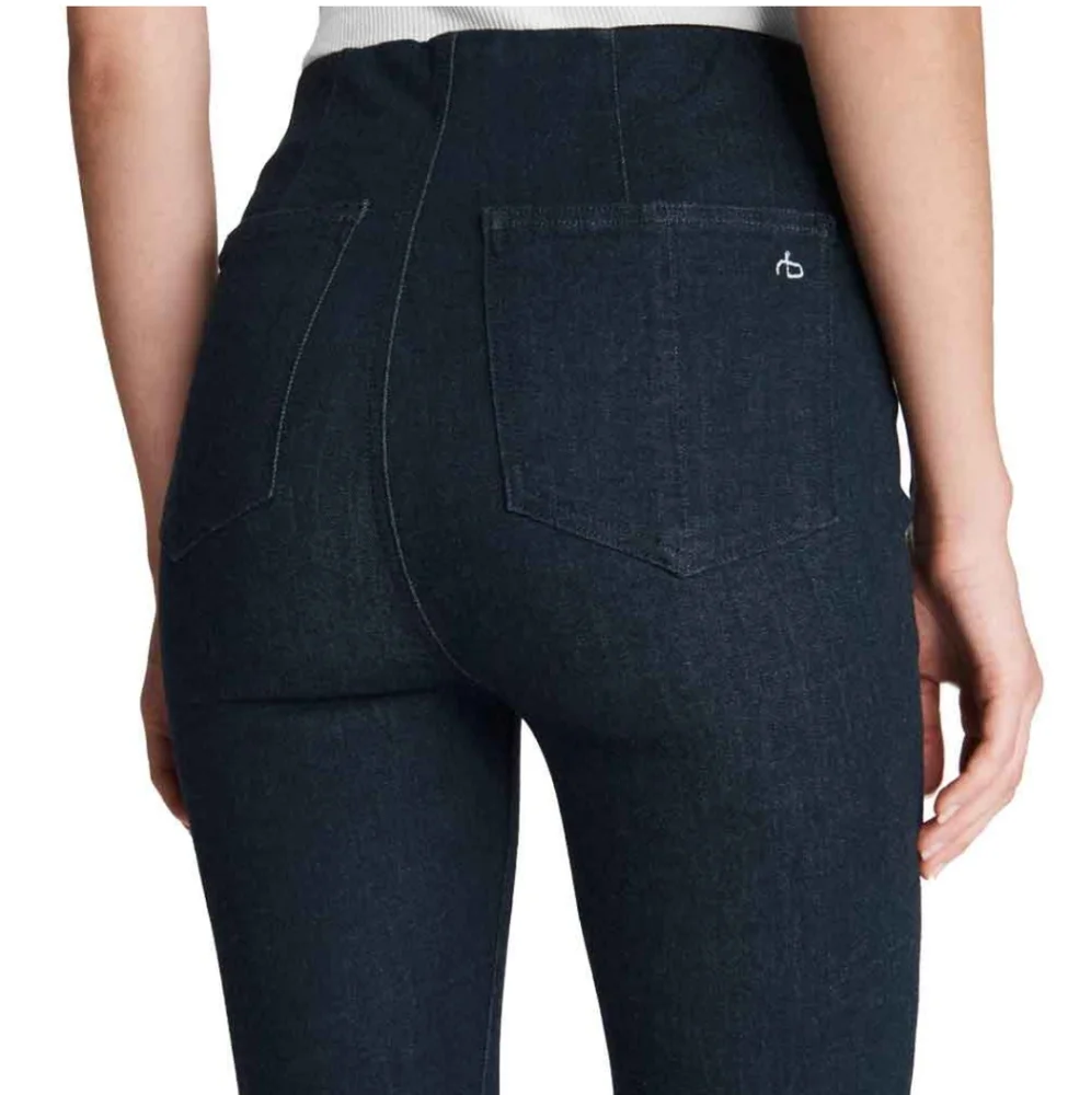 RAG & BONE Nina High Rise Pull On Slim Jeans - Picture 3 of 11